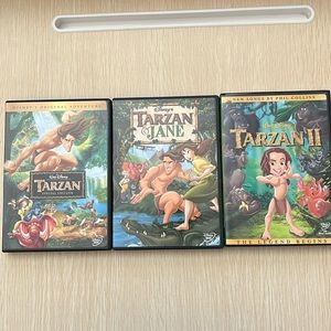 Disney Tarzan DVDs